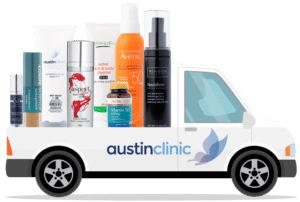 Austin Clinic delivery van