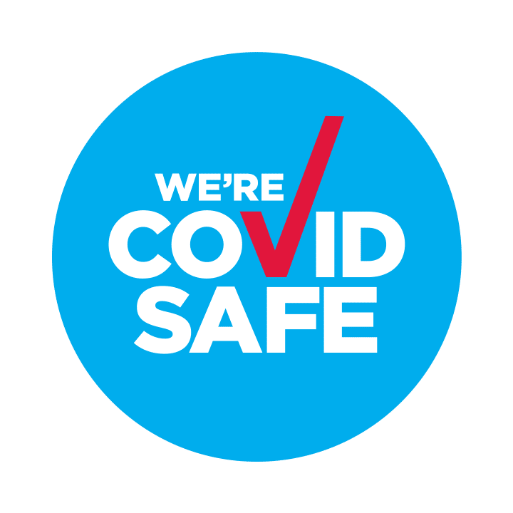 We're COVID Safe Badge
