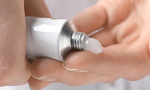 Topical-Treatments-scaled Ointment being squeezed out of a tube