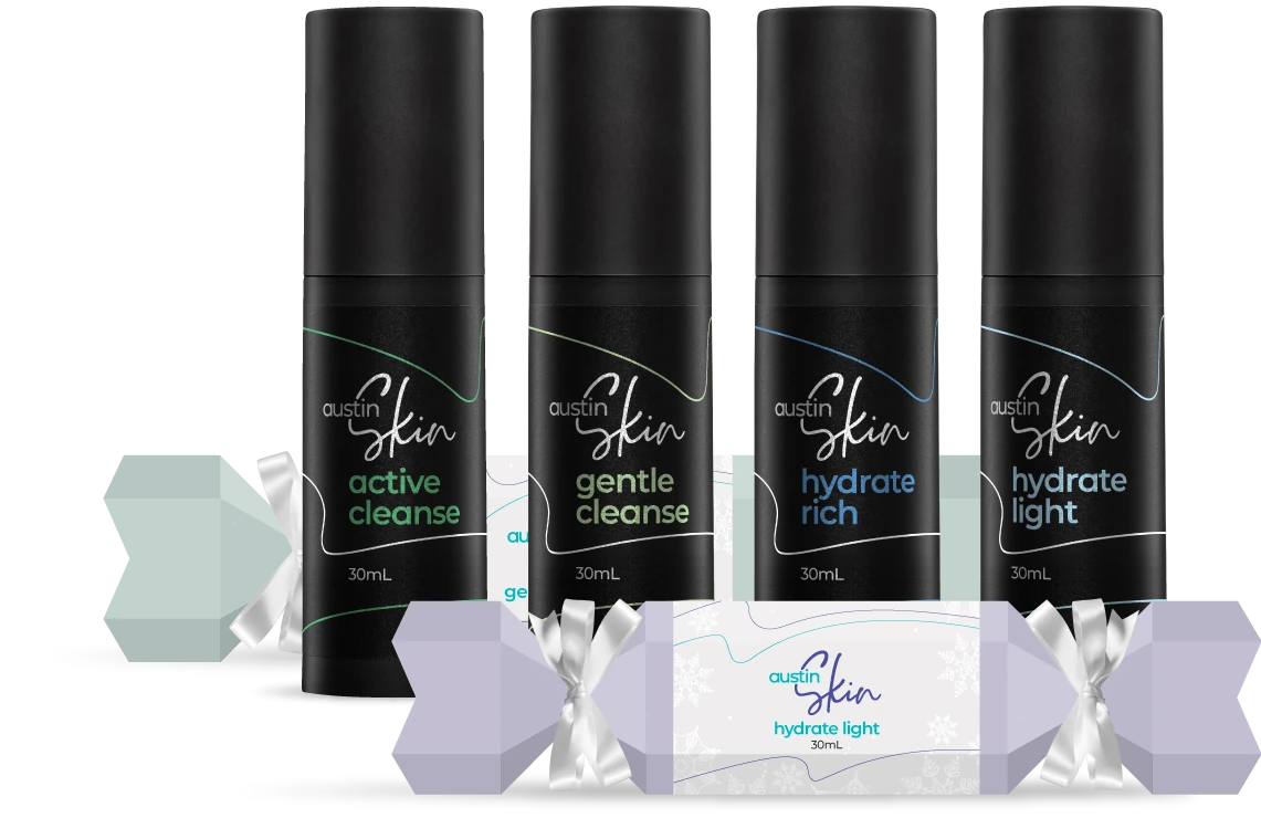 Austin Skin products and Christmas Bon Bons