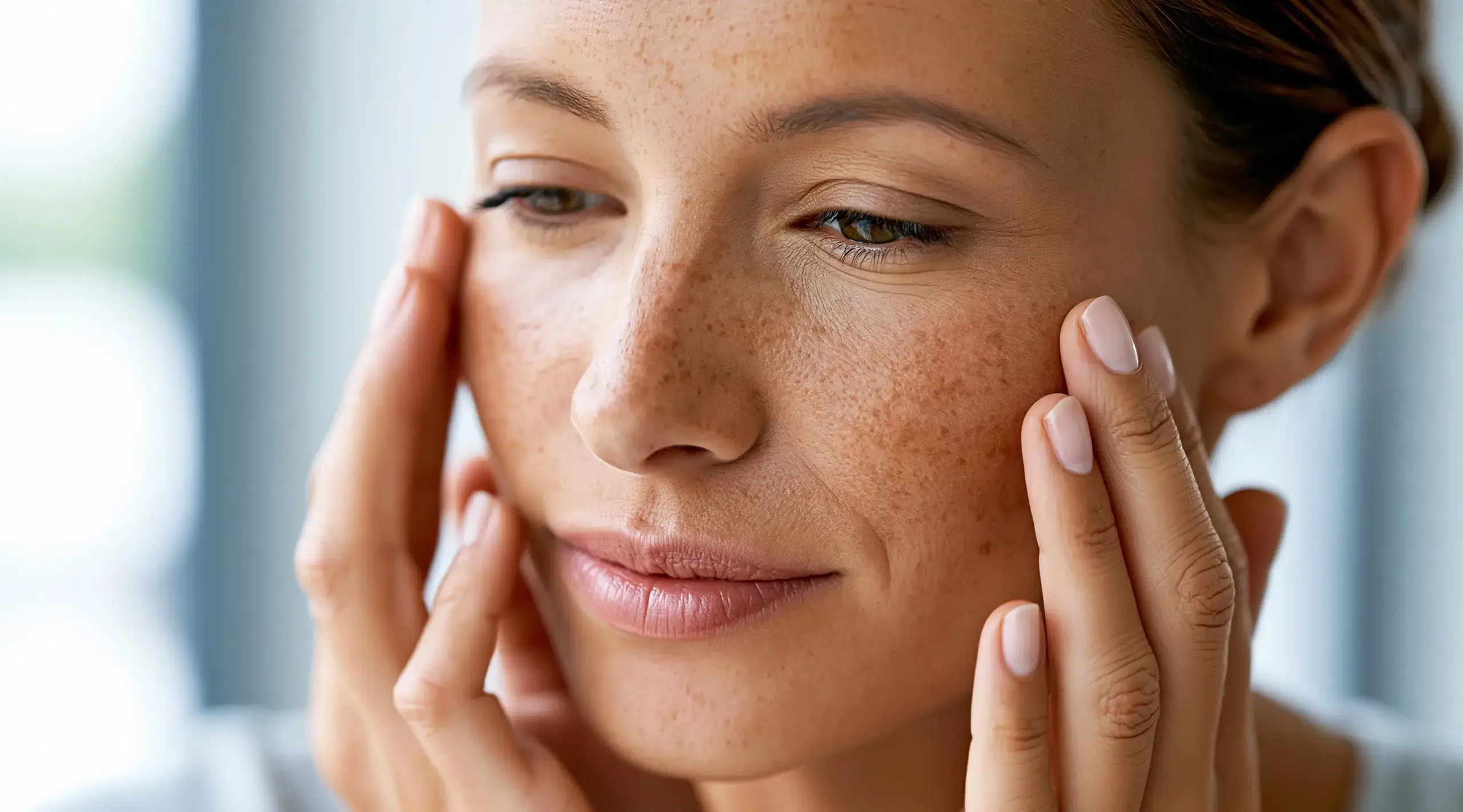 Pimentation-image Woman with freckles
